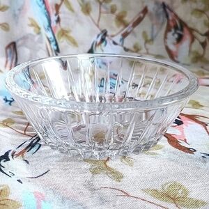 Val St Saint Lambert Balmoral Vintage Crystal Belgium Bowl Dish Wine Coaster